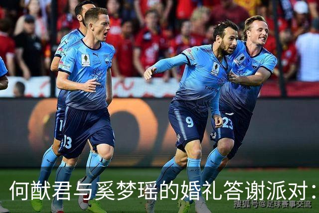 何猷君与奚梦瑶的婚礼答谢派对：很温馨，也很有趣！